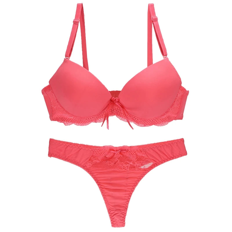 2023 New Bra Sets Luxurious Saturated Lace BCDE Cup Underwear For Women From The Rear Overhead Hair Without Lining Lingerie