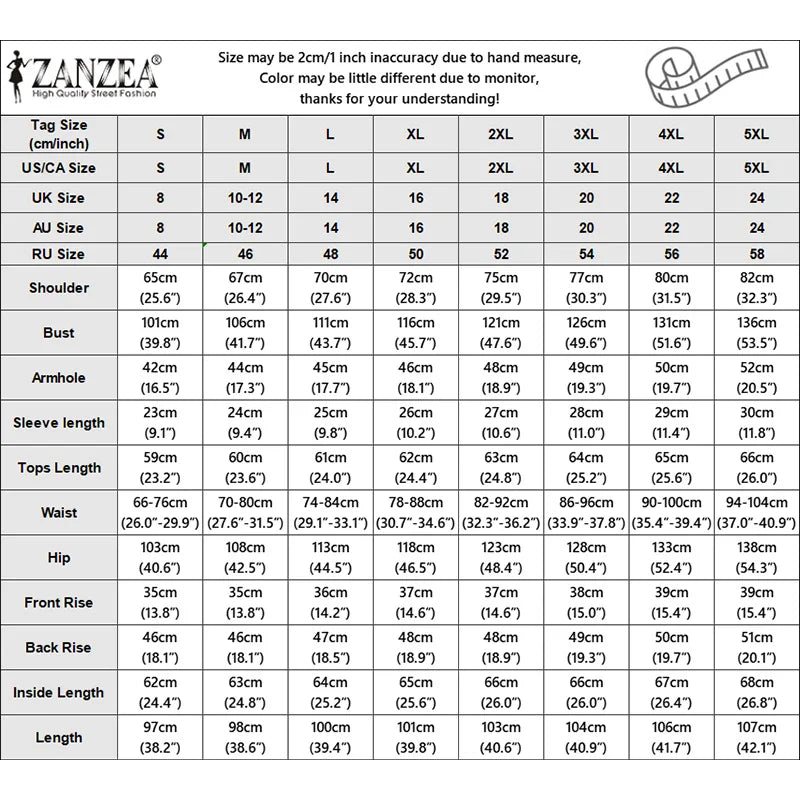 Summer Women Pant Sets Fashion ZANZEA 2PCS Stripe Two-piece Outfits Short Sleeve Tops Wide Leg Pants Streetwear Matching Sets