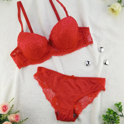 Lace Bras Set For Womens Sexy brs & panty sets Female Lingerie Embroidered 34/75 36/80 38/85 BCD Cup Underwear