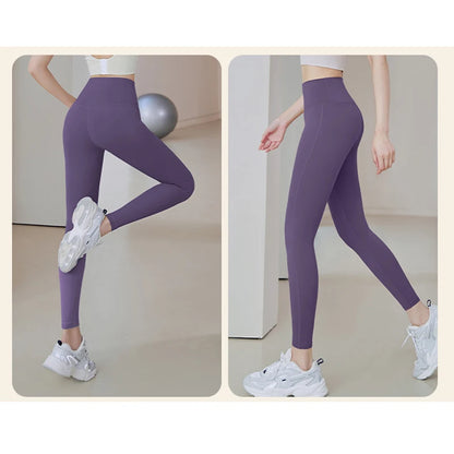 UPF50+Ribbed Yoga Pants High Waisted Gym_eggings Sport Women Fitness SeamlessFemale Legging Tummy Control RunningTraining Tights