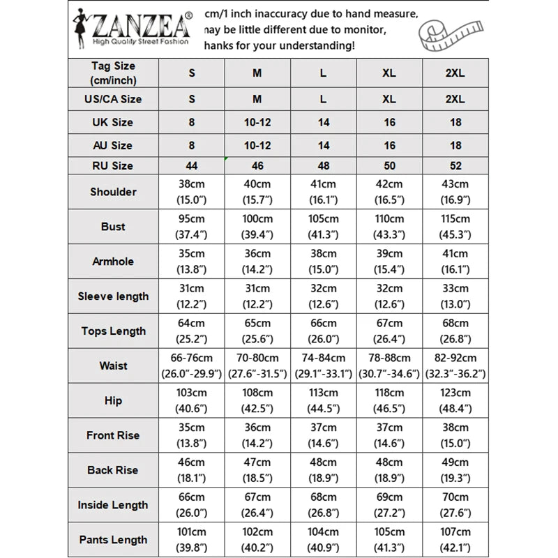 ZANZEA Fashion Summer Half Sleeve Blouse Pant Sets 2026 Women Matching Sets 2PCS OL Work OutfitsAsymmetrical Tops Trousers Suit